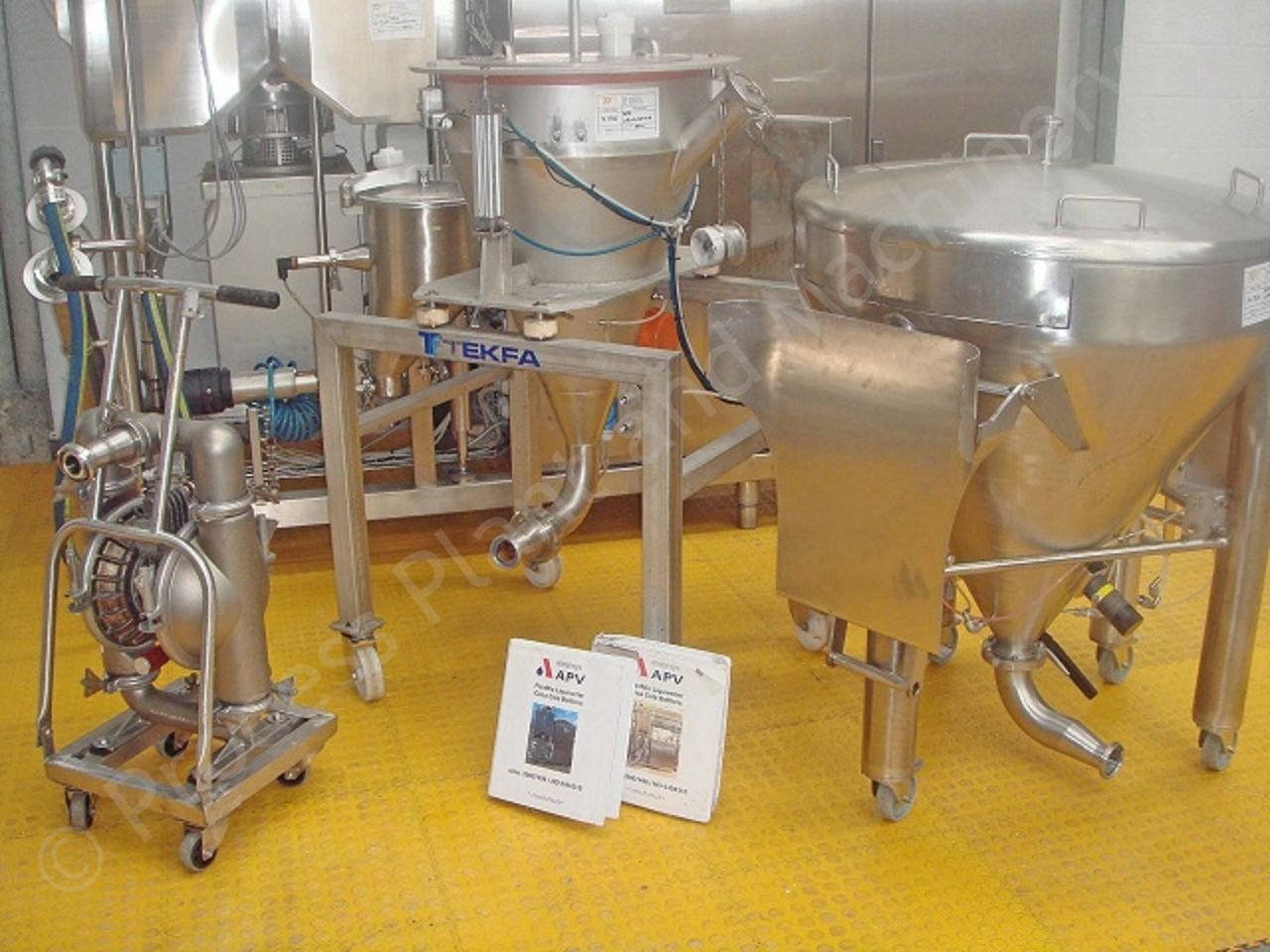 500 Ltr APV FlexMix Liquiverter (Liquifier) Process Plant